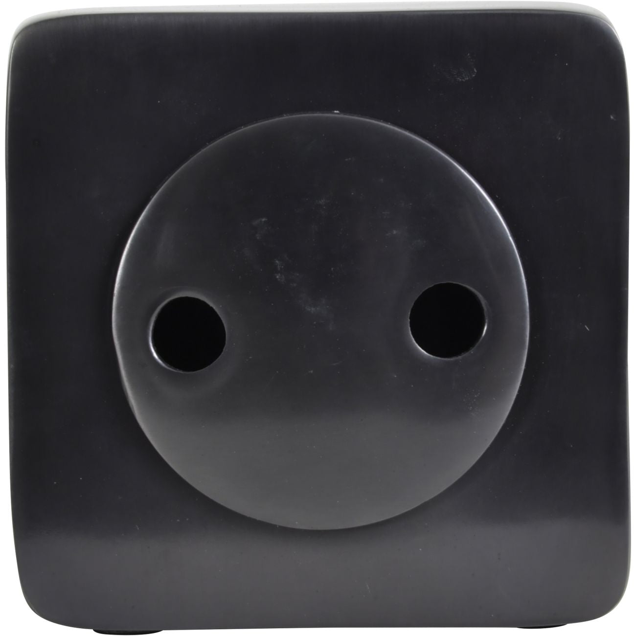 Thompson Solid Aluminium Black Sq Carriage Clock - Abbey Furniture - Home & Interiors