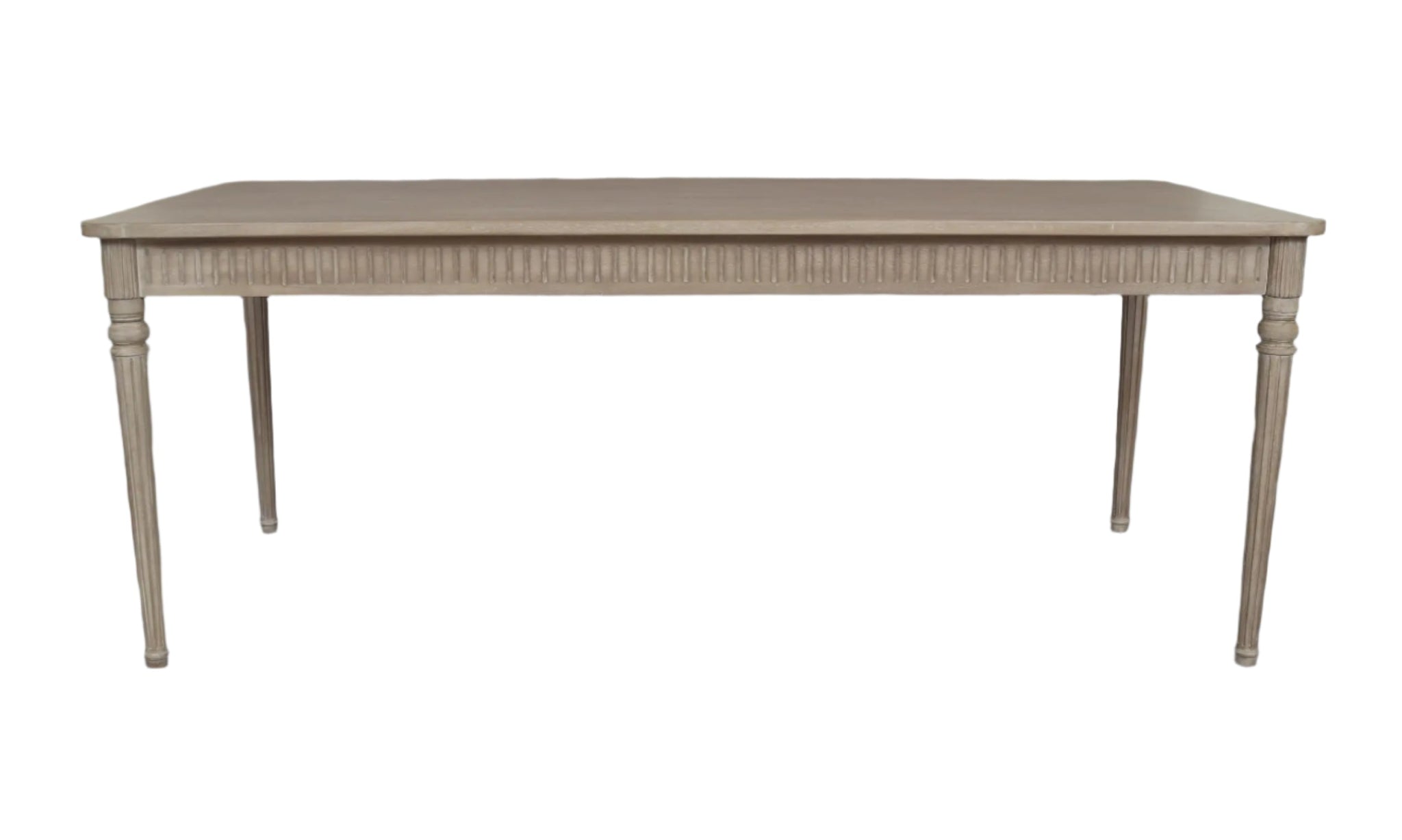 Willow 200cm Dining Table - Timber Wash - Abbey Furniture - Home & Interiors