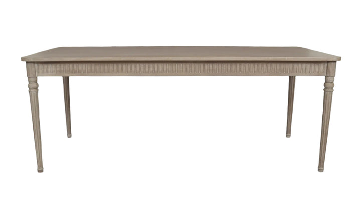 Willow 200cm Dining Table - Timber Wash - Abbey Furniture - Home & Interiors