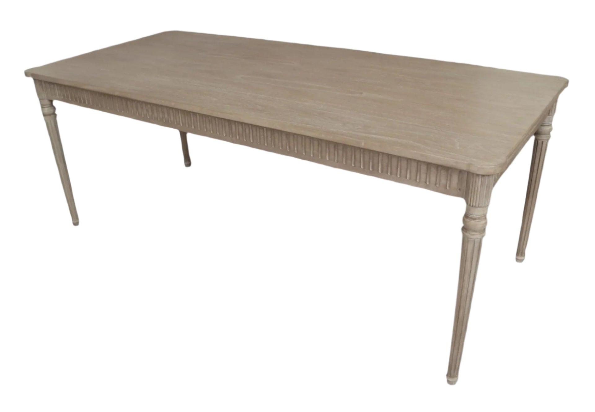 Willow 200cm Dining Table - Timber Wash - Abbey Furniture - Home & Interiors