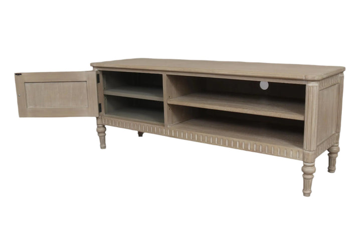 Willow TV Unit - Timber Wash - Abbey Furniture - Home & Interiors