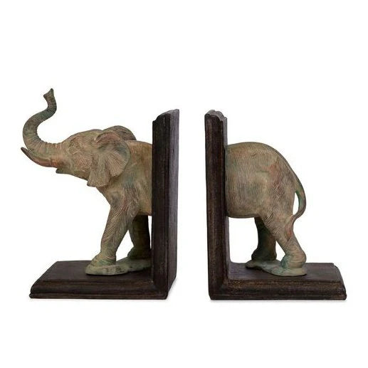 Elephant Bookends