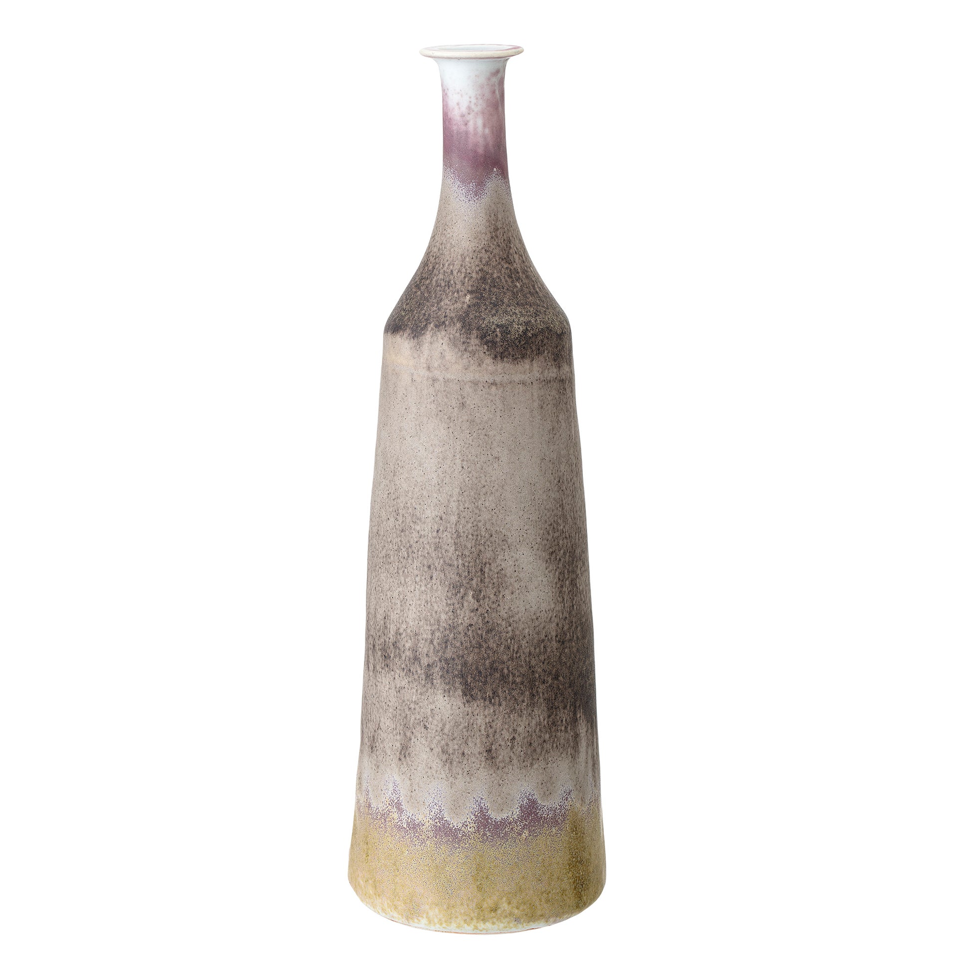 Multi Coloured Stoneware Vase
