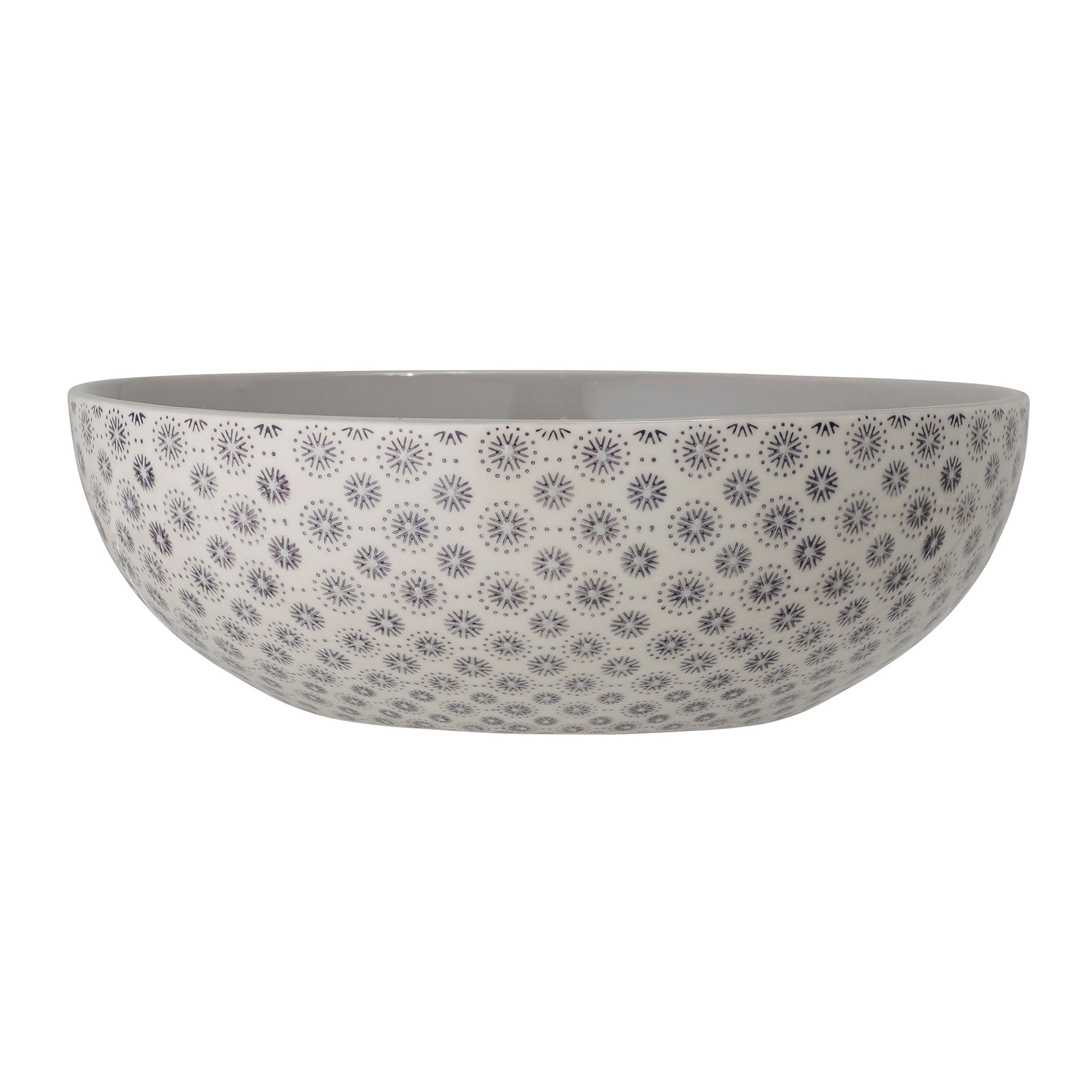 Elsa Serving Bowl, Grey, Stoneware