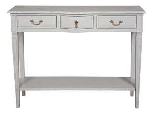 Ana Double Console Table with Shelf