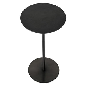 Black Round Pedestal Table