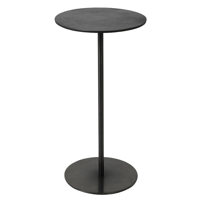 Black Round Pedestal Table