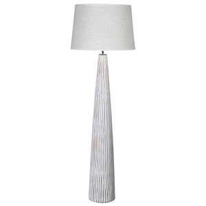 Layla Wood Effect Floor Lamp with Shade