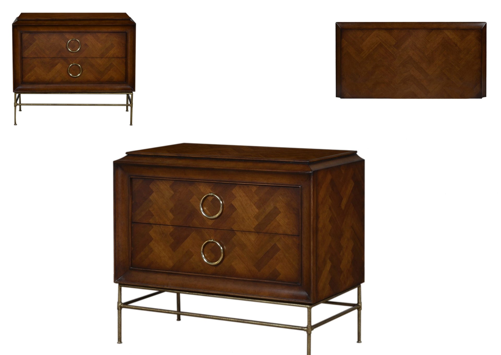 Adare 2 Drawer Small Chest – Cherry