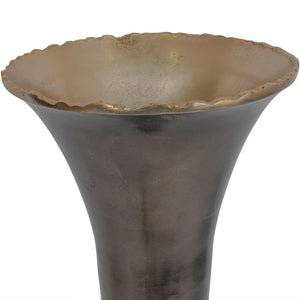 Merapi Lava Trumpet Vase