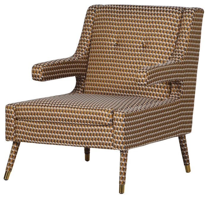Patterned Armchair