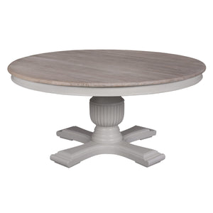Rochelle Round Dining Table  - All Rustic Brown