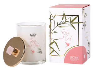 Rose and Oud Scented Candle (ZEN04)