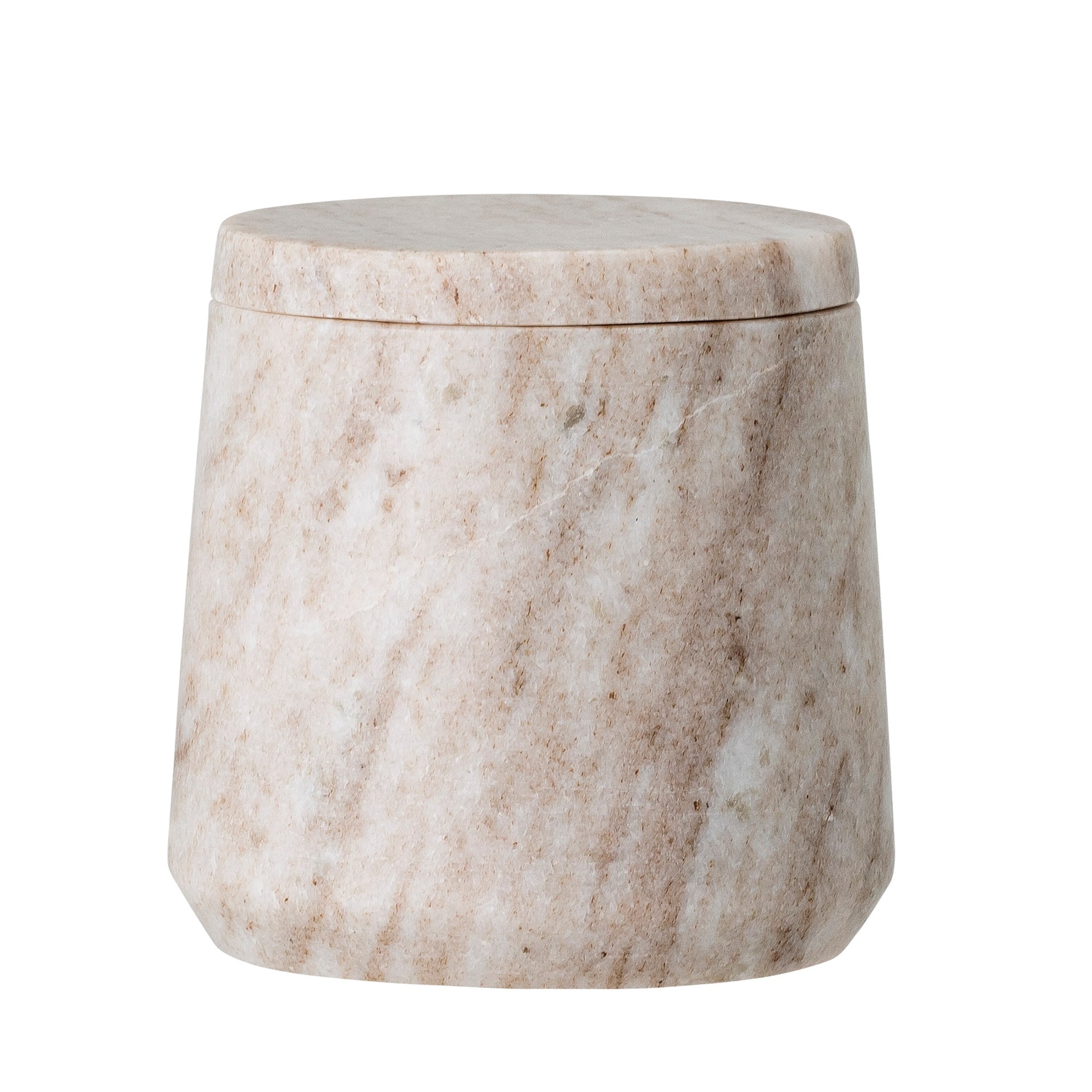 Felica Marble Jar w/Lid